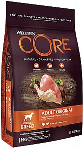 Wellness CORE - וולנס קור מזון לכלבים בוגרים Wellness CORE - וולנס קור מזון לכלבים בוגרים