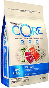 Wellness CORE - וולנס קור דגים מזון לחתולים בוגרים אריזת חסכון Wellness CORE - וולנס קור דגים מזון לחתולים בוגרים אריזת חסכון