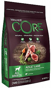 Wellness CORE - וולנס קור מזון לכלבים בוגרים כבש Wellness CORE - וולנס קור מזון לכלבים בוגרים כבש