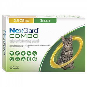 נקסגארד קומבו/Nexgard Combo לחתולים בוגרים נקסגארד קומבו/Nexgard Combo לחתולים בוגרים