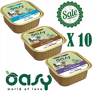 מבצע!!! 10 מעדני פטה אואסי/OASY לכלב מבצע!!! 10 מעדני פטה אואסי/OASY לכלב