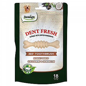 חטיף דנטלי Dent Fresh מועשר בכלורופיל חטיף דנטלי Dent Fresh מועשר בכלורופיל