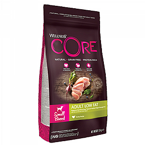 Wellness CORE - וולנס קור מזון לכלבים מגזע קטן לייט Wellness CORE - וולנס קור מזון לכלבים מגזע קטן לייט