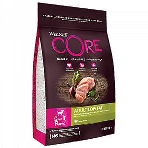 Wellness CORE - וולנס קור מזון לכלבים מגזע קטן לייט אריזת חסכון Wellness CORE - וולנס קור מזון לכלבים מגזע קטן לייט אריזת חסכון