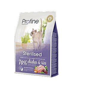 פרופיין/Profine מסורסים עוף ואורז פרופיין/Profine מסורסים עוף ואורז