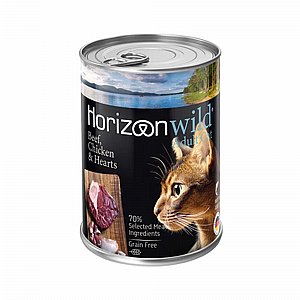 הורייזן ווילד/Horizon Wild שימורי חתולים - בקר, עוף ולבבות הורייזן ווילד/Horizon Wild שימורי חתולים - בקר, עוף ולבבות