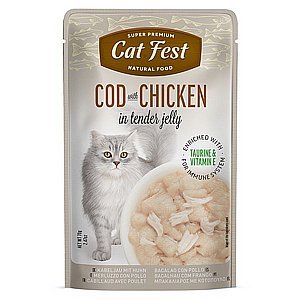 פאוץ קט פסט/Cat Fest - בקלה ועוף פאוץ קט פסט/Cat Fest - בקלה ועוף