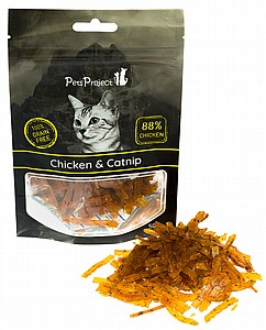 חטיף לחתול PetsProject עוף עם קטניפ חטיף לחתול PetsProject עוף עם קטניפ